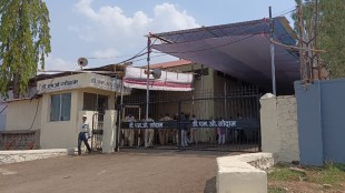 The CCTV system in the area of the godown where the EVM machine of Satara is kept has collapsed