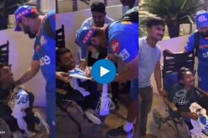 Watch Rohit Sharma wins hearts after MI video captures him meeting wheelchair-bound fan
