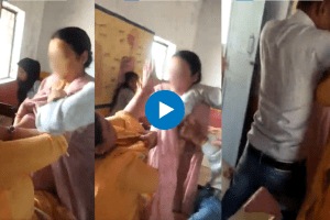 Agra teacher, principal get into violent fight