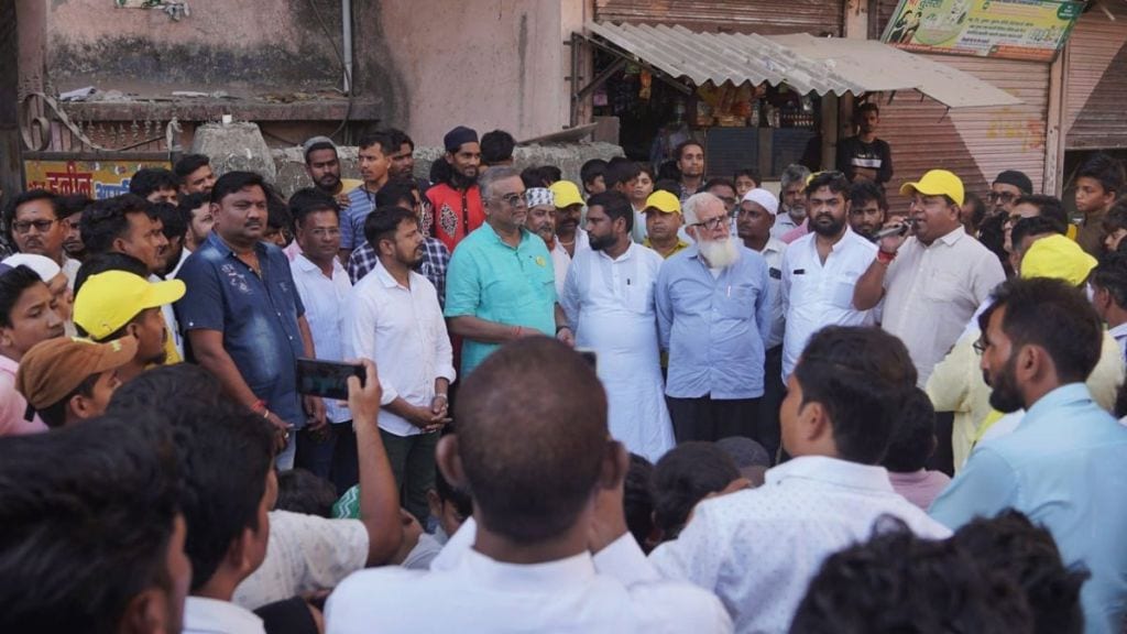 Hitendra Thakurs campaign continues after illness claiming to have maintained social harmony in Vasai