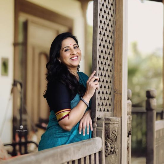 Madhurani Gokhale Prabhulkar Saree Look