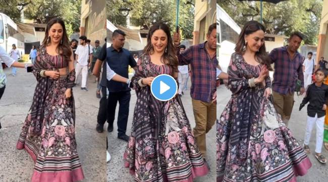 When Madhuri Dixit fan called her aunty video viral
