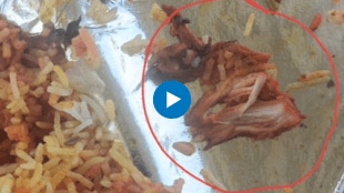 Man finds chicken in paneer biryani