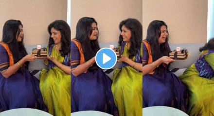 Namrata Sambherao funny birthday wish to Mukta barve video viral