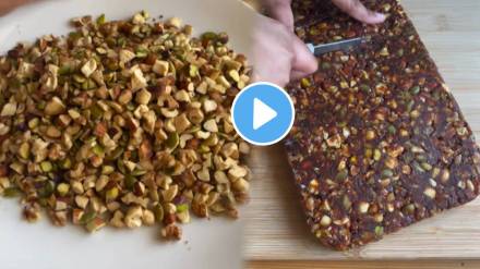how to make homemade No Sugar Dry Fruits chikki or Barfi you can step by step note down Recipe and watch video