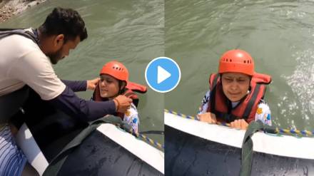 Woman River Rafting Adventure In Rishikesh Goes Horribly Wrong Users Concerned About The Lady Watch Viral Video