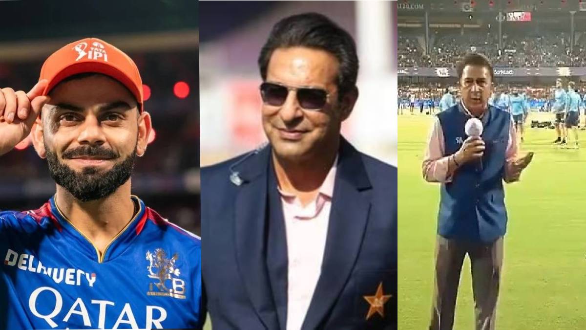 Wasim Akram Statement on Virat kohli Sunil Gavaskar spat over Strike rate