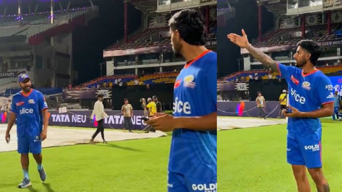Rohit Sharma Tilak Varma Mumbai Indians Video