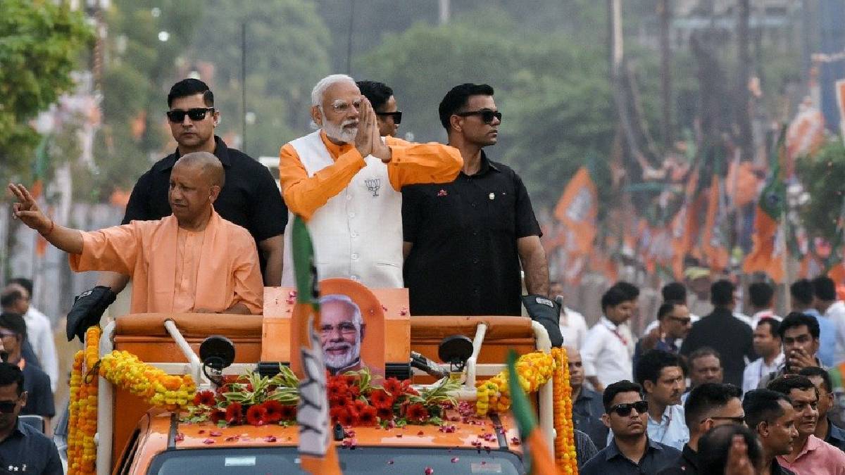 PM Narendra Modi Roadshow in Mumbai
