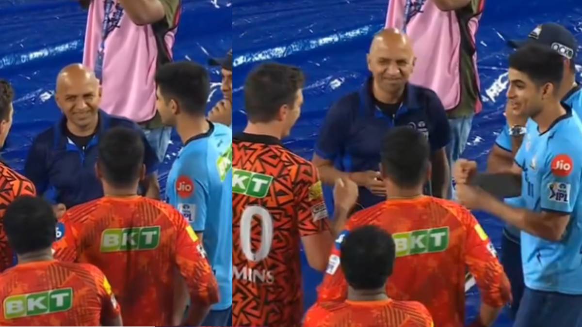 Shubman Gill and Pat Cummins Play Rock Paper Scissors on Ground Video