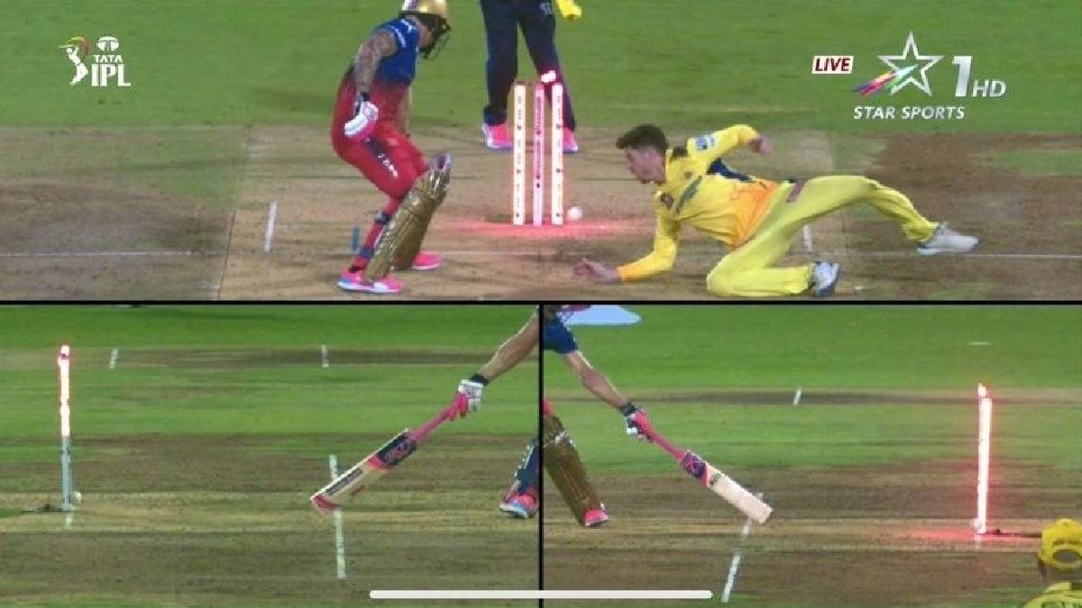 Faf Du plessis Controversial Run Out