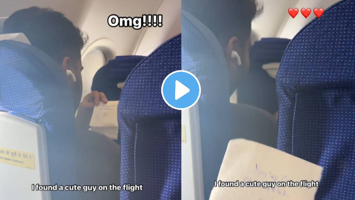 Tissue paper note leads Siddhi Chokhani and Shubham Pille to Ten year friendship IndiGo reacts to in flight story