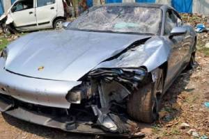 Pune porsche Car Accident