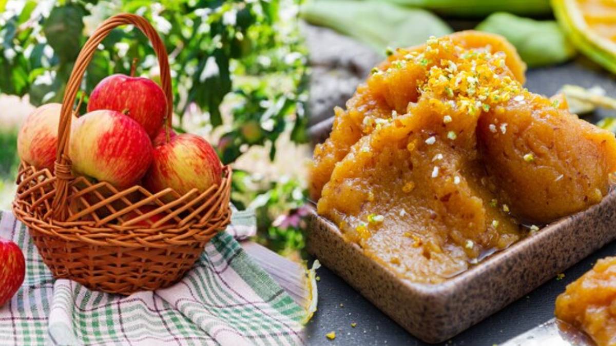 Tired of eating apples Then make a nutritious apple halwa recipe