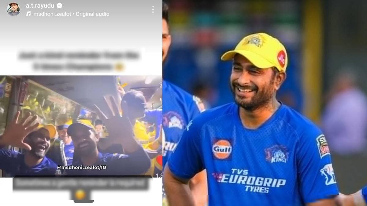 Ambati Rayudu making fun of RCB team