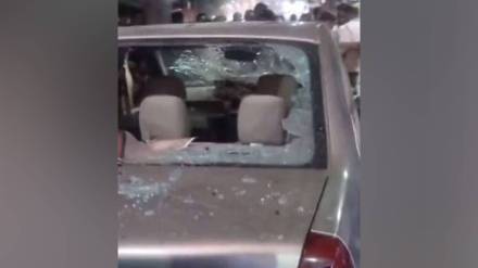 Nagpur, driver hit family,