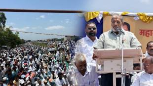 Raju Shetty, Krishna water,