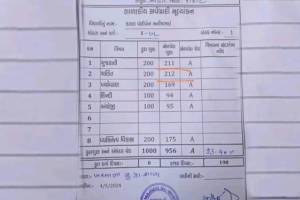 Gujarat student gets 212 out of 200 in primary exam