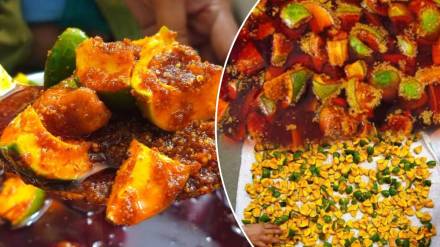 kairiche lonche recipe in marathi Raw mango pickle recipe