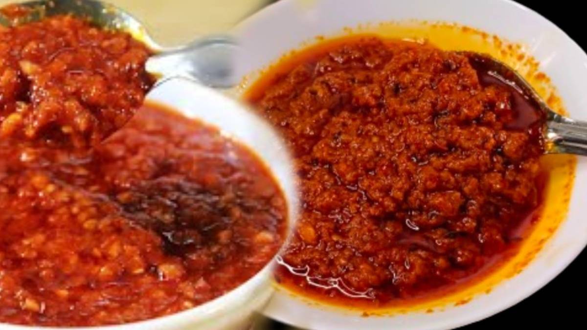 Khandeshi special Garlic Chutney Easy Recipe in marathi