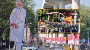 PHOTOS : पंतप्रधान मोदींच्या मुंबईतील रोड-शोची भाजपाने कशी केलीय तयारी
