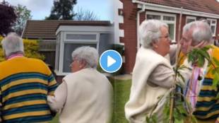 old man great surprise for his wife on her 73rd birthday