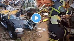 Mumbai Ghatkopar hoarding collapse new video