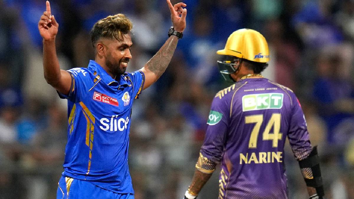 Mumbai Indians vs Kolkata Knight Riders Match Updates in Marathi
