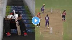 KKR vs SRH Qualifier 1 : राहुल त्रिपाठी धावबादनंतर भावूक, पायऱ्यांवर बसून रडतानाचा VIDEO व्हायरल