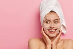 how many times use face scrub in a week