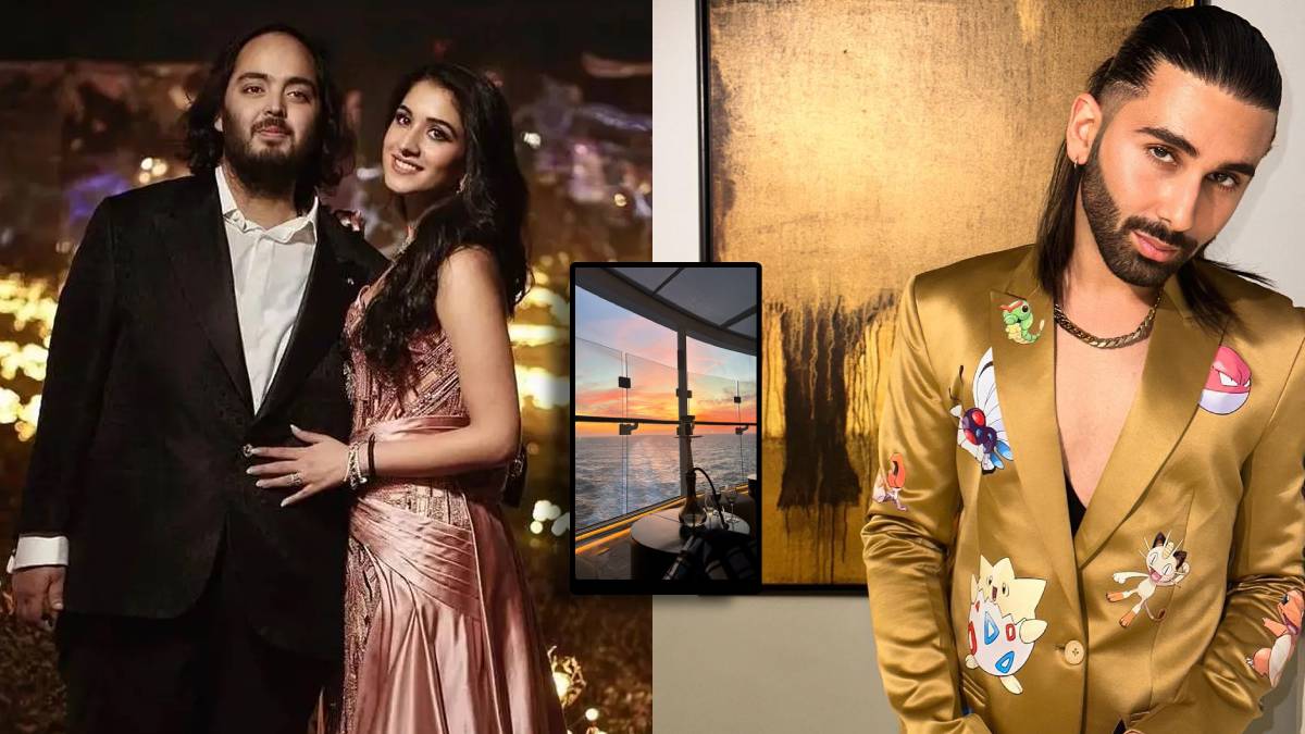 Anant Ambani Radhika Merchant 2nd Pre-Wedding orry shares inside photo of cruise