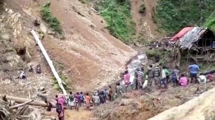 Papua New Guinea landslide