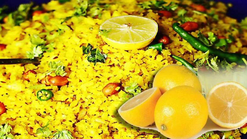 Never Forget Adding Lemon in Poha Recipe How Much Poha To Eat at A time