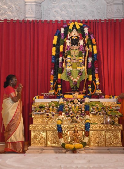 President Droupadi Murmu Ram Mandir Ayodhya