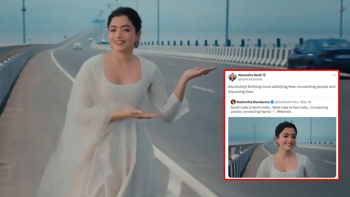 Rashmika Mandanna on atal setu