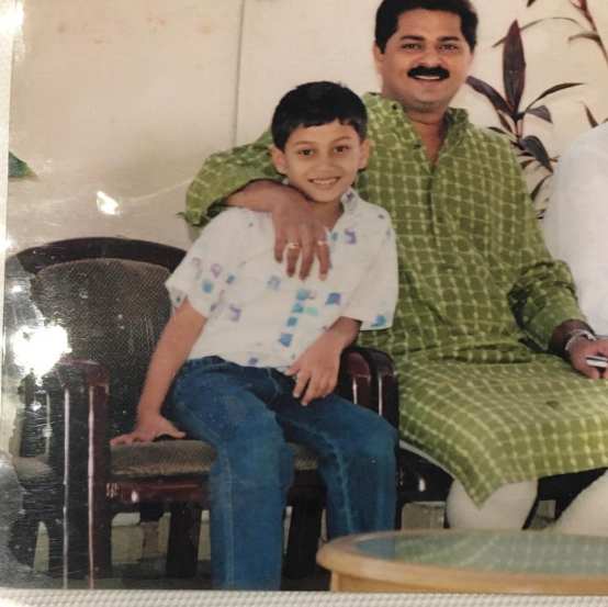 Soham Bandekar Childhood Photos