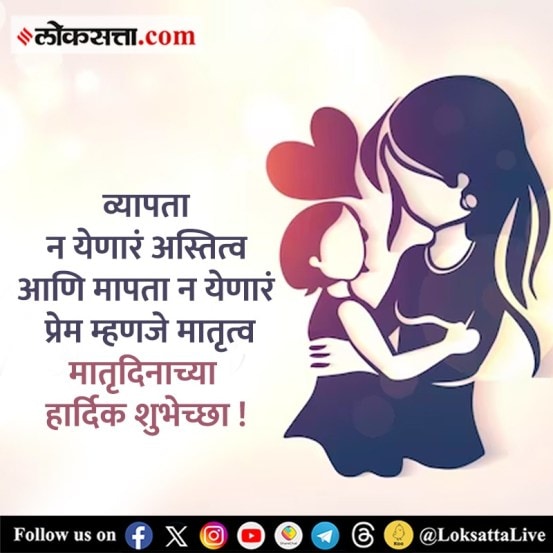 Mothers Day 2024 Wishes in Marathi