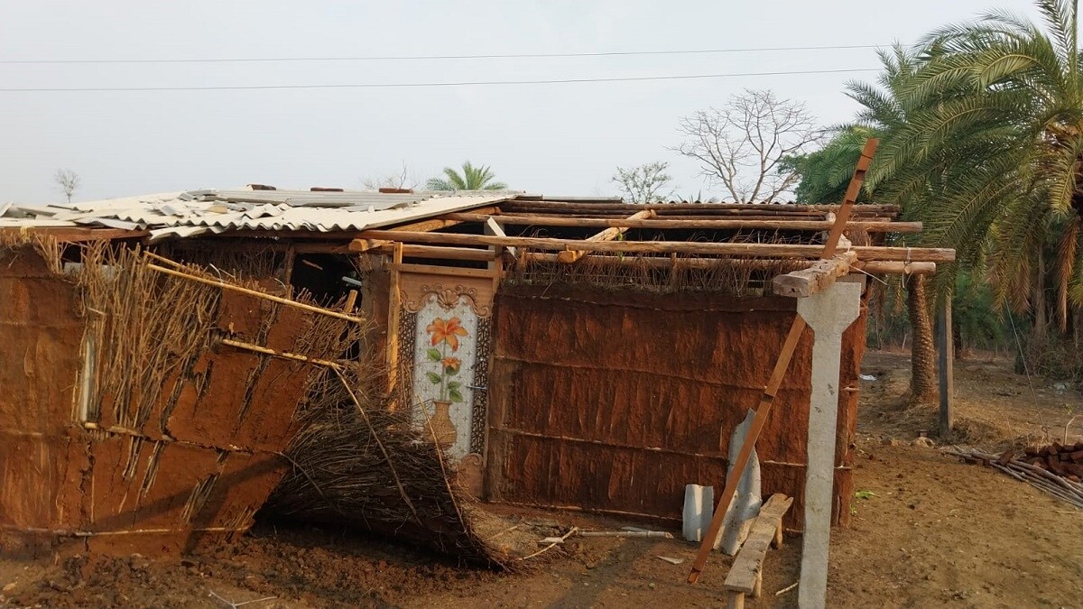 Palghar, Houses damage,