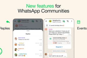 WhatsApps new feature for communities