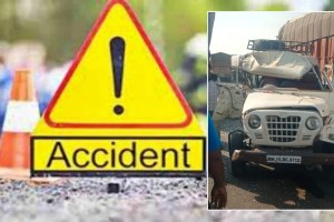 woman Killed one injured after hitting by speeding tipper in buldhana