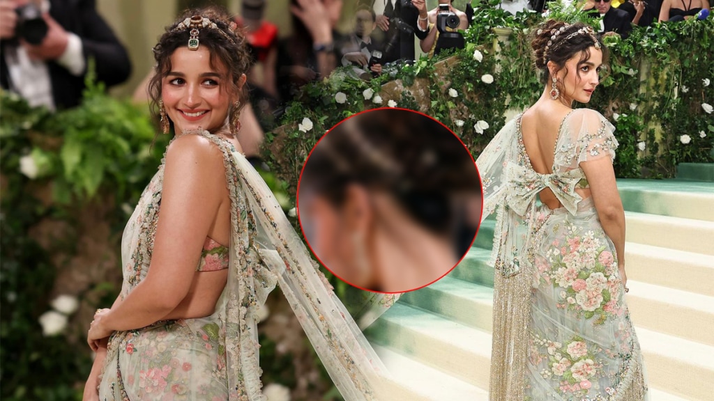 Alia bhatt kala tikka photo from met gala went viral fans said she belives in evil eye