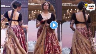 Aditi Rao Hydari Sensual walk Video from Heeramandi Saiyaan Hatto Jaao