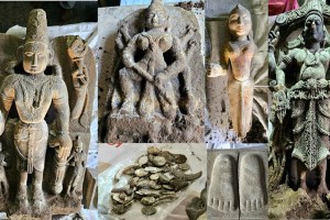 pandharpur Six idols found marathi news