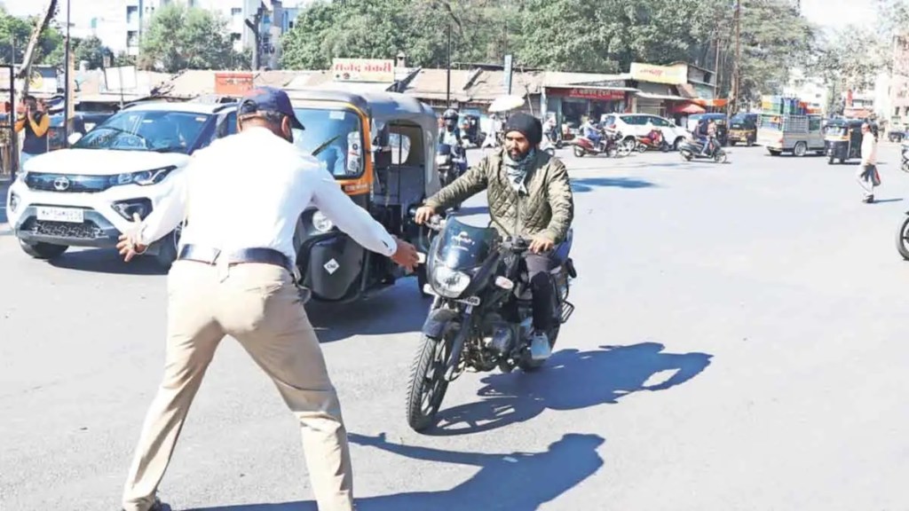 nagpur traffic police marathi news, nagpur traffic police collect fine of 5 crores marathi news