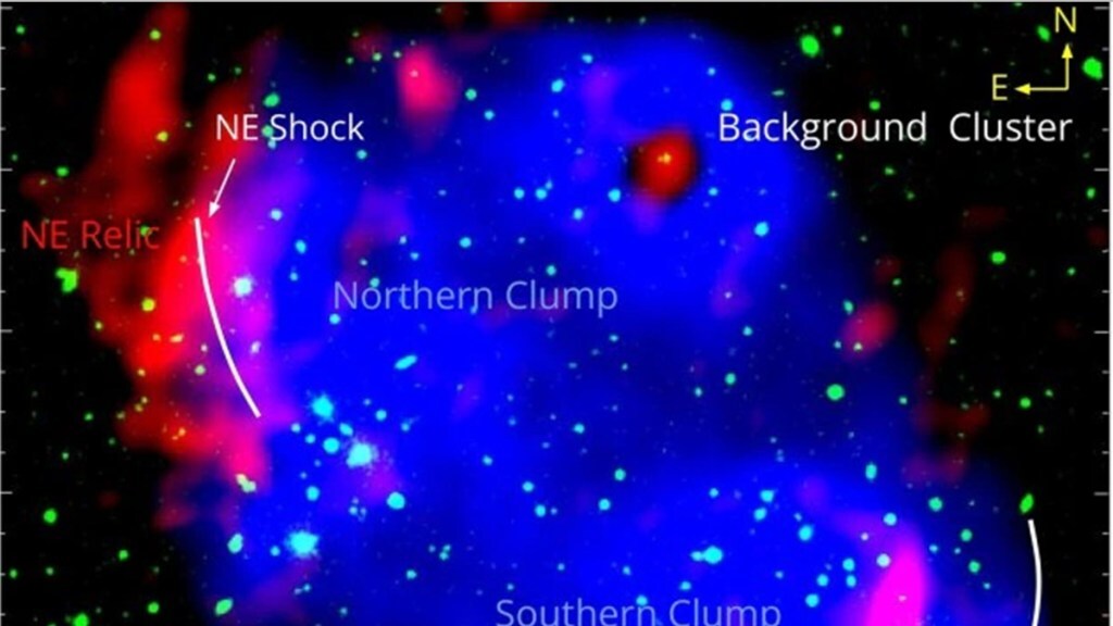 indian astronomers marathi news, discover rare double radio relic system marathi news