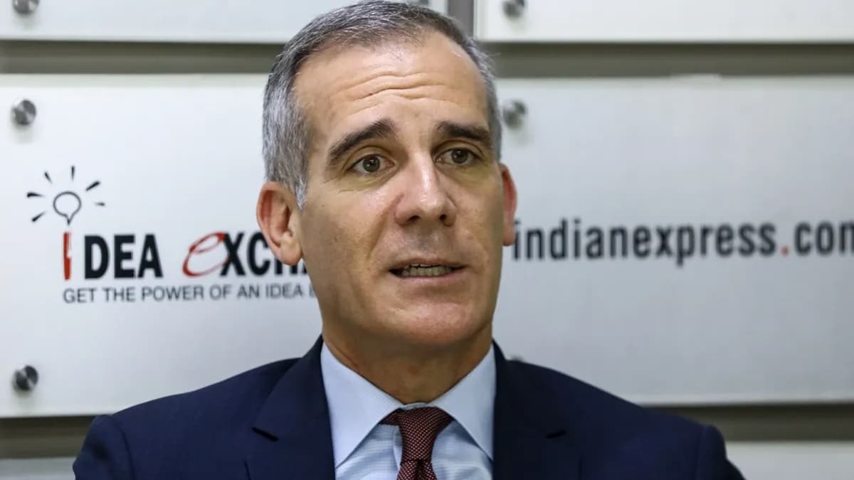US Ambassador Eric Garcetti