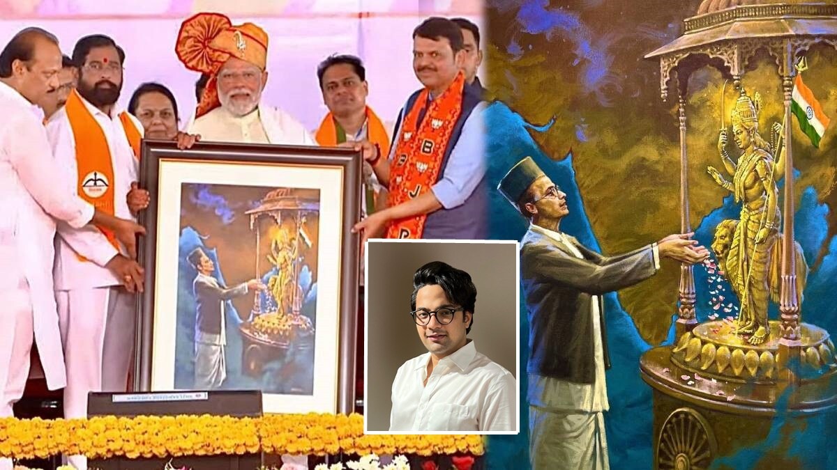 thane advait nadavdekar marathi news, advait nadavdekar painting marathi news