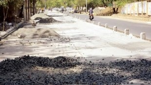 traffic on nine road closed in nagpur due to construction of concrete roads