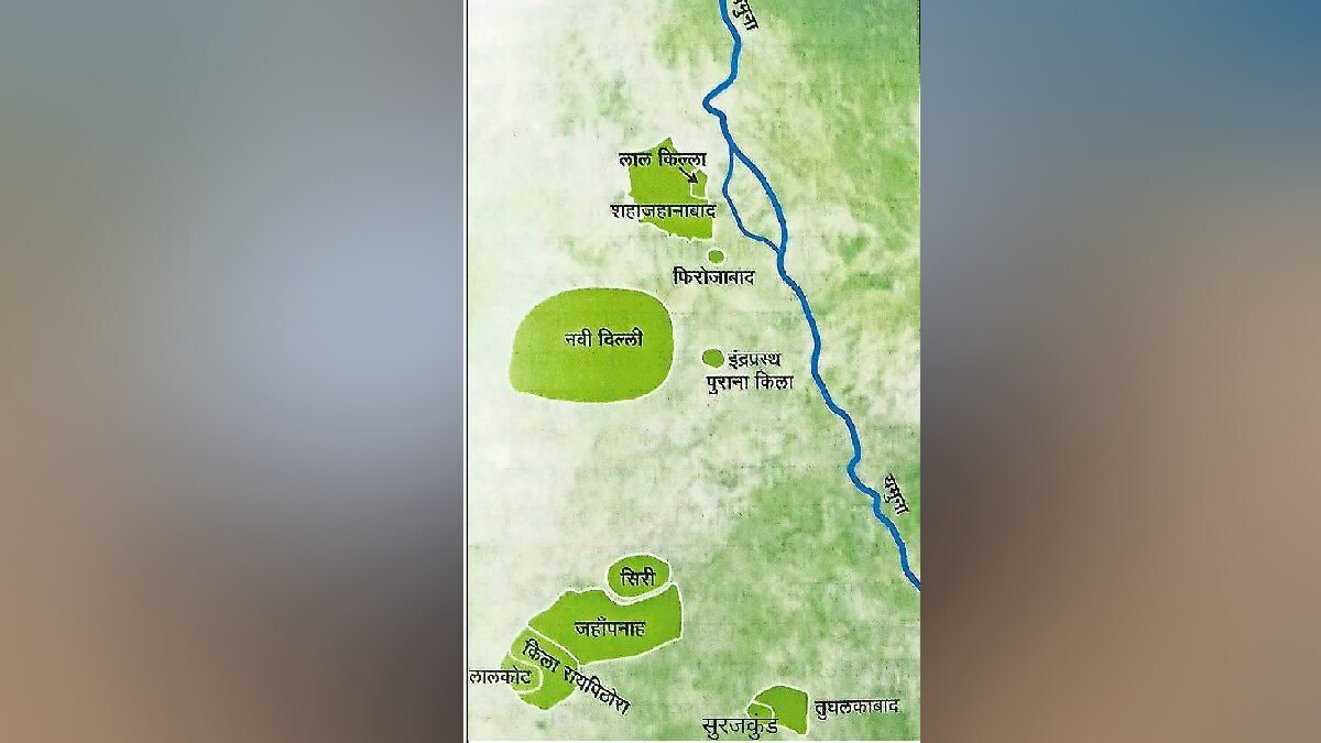 Geography of Capital Delhi