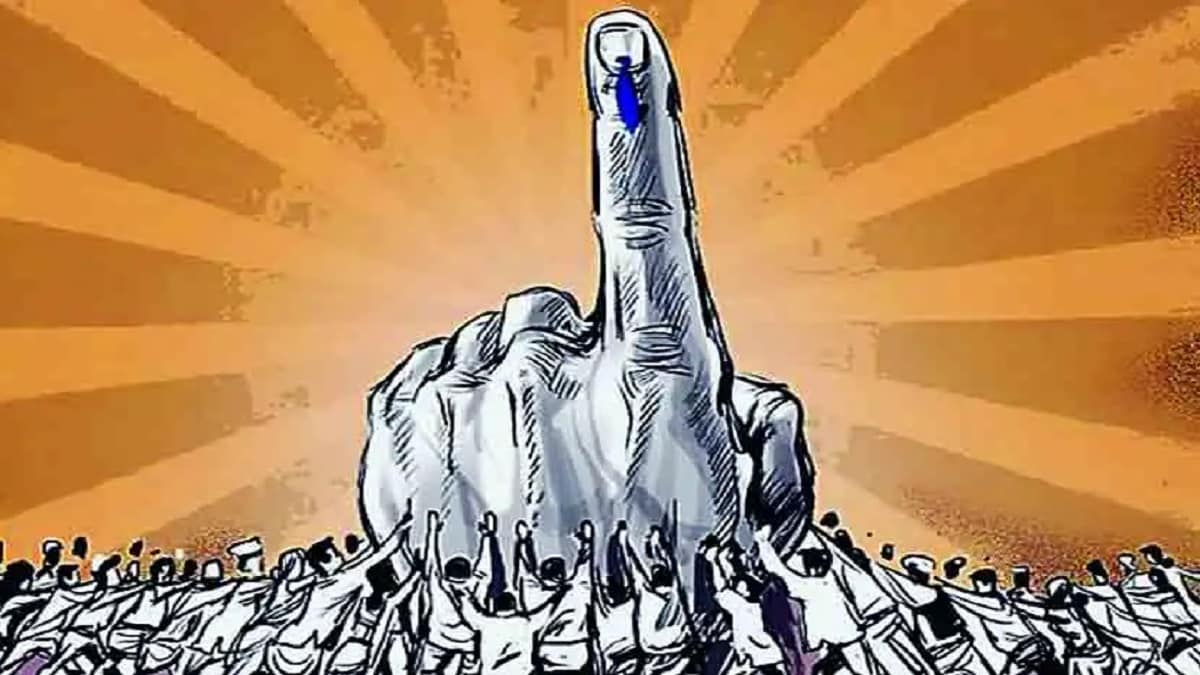 Mumbai, queues, voting machines,